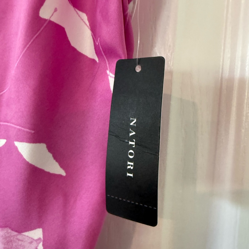 Natori Nara Slip Pink/White Combo - Picture 8 of 10